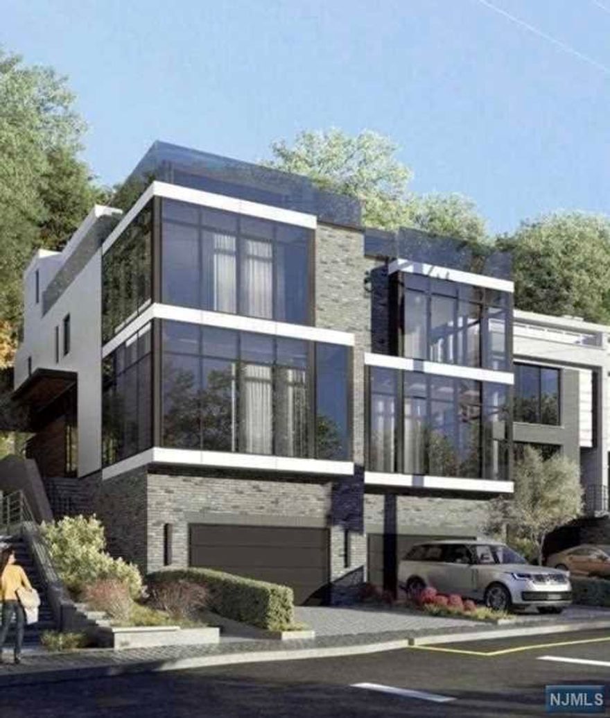 New construction luxury duplex. This oversized townhome w/ 4 levels, 4 Bedrooms, & 3 Full & 2 half baths is one of the Largest New Constructions in Edgewater, NJ, w/ Private Elevator, stunning views of the NYC skyline & the Hudson River. The 1st floor offers 11ft ceilings, an entrance foyer, a half bath, & Chef's gourmet kitchen w/ professional sub-zero/wolf stainless steel appliances & a huge prep island. The 2nd floor has 9ft ceilings, a laundry room, 2 bedrooms w/ a shared bathroom, & the primary suite, which includes a SPA-like bathroom w/ a free-standing tub & rain head shower, walk-in closets, & vanities w/ cabinetry. The roof terrace w/ a guest room, a full bathroom, a mechanical room, a rec room w/ a bar by ARREX, a fiberglass outdoor terrace w/ BBQ, & exterior glass railings are perfect for entertaining. The lower level also boasts high, 10ft ceilings, an open plan layout, a half bath, storage, & a mechanical room. Oversized 2 car garage attached. See attached SPEC sheet