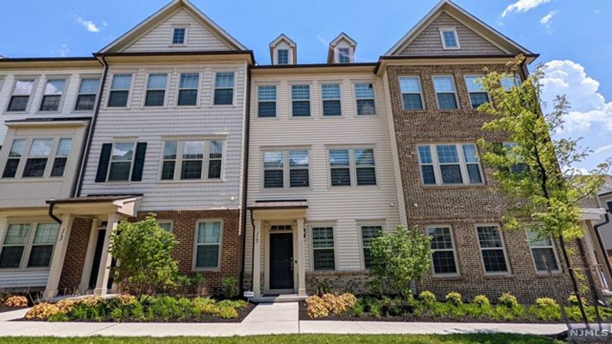 Beautiful and Meticulous 4 Bed 3.5 Bath luxurious Fairwood model is located in the prestigious "Livingston Square" section of Livingston. Spacious 3 floor Open Floor plan is sundrenched throughout with 9ft ceilings, hardwood flooring, and upgraded finishes throughout. Dual entry into this beautiful home from either the front or through the 2-car garage and includes a Large Bedroom and full bath that is perfect for a private lower level office, guest room, den, library, or additional bedroom. The main level is ideal for entertaining and boasts a gourmet kitchen with granite countertops, large island, stainless appliances, powder room, dining and Living room with access to a private deck. The upper level includes a primary ensuite with 2 walk-in closets and tray ceiling. 2 additional bedrooms, laundry room with a Smart High Efficient Washer and Dryier, and main full bath complete the upper level. Perfect for commuters very close to NY bus and Jitney to train station.