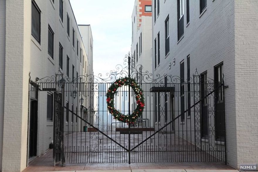 A newly renovated sun-drenched 2BR 2FBTH condo for SALE at Gregory Commons Luxury Condo. EF with 14' ceiling opens up the dining area & fully renovated kitchen area: Be the very first user of all-brand-new Samsung & LG SS appliances, brand-new LG W/D, new cabinetry, marble backsplash tiles & countertop. Sunshine filled LR w. south facing 2 story windows offers a panoramic, unobstructed view of the NYC skyline. Bright BR on the 1st Fl. w. high ceiling and a totally renovated FBth perfect for 2nd BR. City-style loft w. newly renovated modern en-suite bathroom. Hidden ample space under the loft area as a den/office or a family room. Amenities includes 1 car indoor parking, 24H concierge, gym, swimming pool, sauna, community room & communal courtyard. Commuter's paradise - only 2.5 miles away from NYC Port Authority via NJ Transit buses, Ferries, or cars. Waterfront Lincoln Harbor, new Waterfront Park, Historic Reservoir Park, Dozens of shops & fine restaurants including Whole Foods.