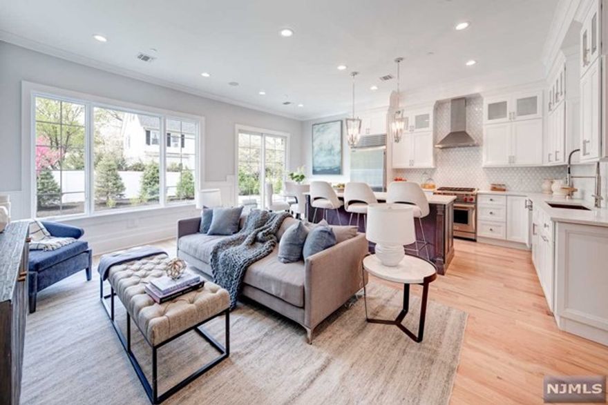 Beautiful LUXURY townhouse for rent, 3 bedrooms and 2 full baths and 2 half baths, Soaring 10' on 1st floor and 9' ceilings on 2nd floor with an open and airy floor plan. Exquisite trim and moldings. Gourmet Chef's Kitchen with chic cabinetry, Sub Zero/Wolf appliances, quartz countertops and sliding doors to a private back yard. Stunning Master Bedroom Suite, Dressing Room/Walk-In Closet and spa-like Master Bath. Fully finished Lower Level with incredible Recreation Room and fabulous custom Wet Bar with beverage refrigerator. Serene outdoor dining and entertaining space. minutes to Garden State Parkway/fabulous Rt. 17 Shopping (Trader Joe's, Whole Foods, Garden State Plaza, Shake Shack, Container Store, Crate and Barrel and more) and minutes to top-notch Paramus schools, must see!