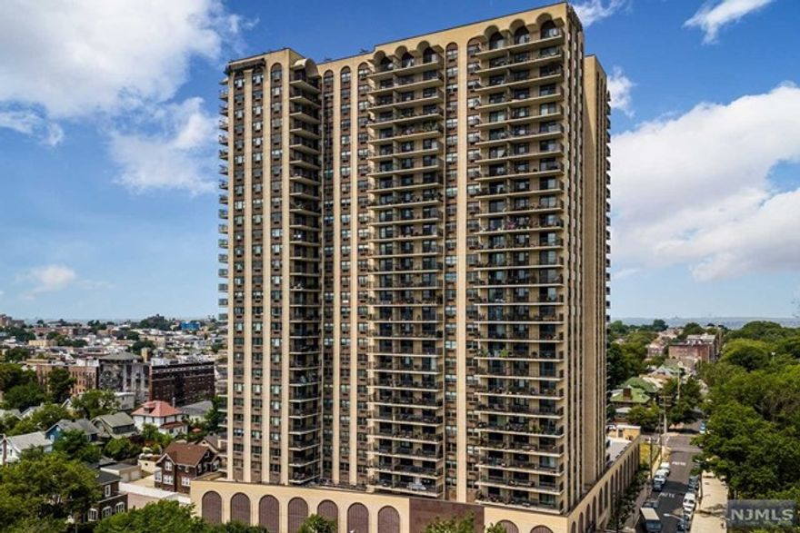 Spacious 1542 Square Foot 2 bedroom 2 bath atop of the Palisades with direct east NYC and Hudson River views from all rooms and large covered balcony. Located on Boulevard East near 167 acre park with lake this Condo features breathtaking, panoramic NYC and Hudson River views from the GWB down to the Verrazzano Bridge, an enormous living room and dining room, galley kitchen, large master suite with master bath and walk-in closet, second bedroom or den/office, hardwood floors throughout and lots of closets. The Parker Imperial features 24 hour doorman, 24 hour garage attendant, on-site management, a laundry room on every floor, 4 hi-speed elevators, on-site fitness center w saunas, outdoor heated pool with huge sun deck, free tennis in adjacent 167 acre park w lake, basketball, baseball and football fields. Lobby Renovation coming in 2022. Transportation to NYC at door. Pets welcome!