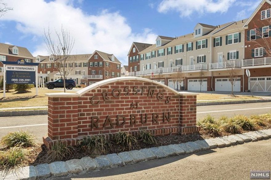 New Construction! Fully Upgraded High end 3 BR + Den/Flex Room, 3.5 Bath Luxury town home in the historic Radburn Association. Rent includes us of tennis courts, pools, parks and playgrounds. A commuter's dream conveniently located only miles from NYC, near all major roadways, shopping and dining. 1 block from NYC train and bus stop. 1,935 Sq.Ft with 2-car garage. Samsung and Whirlpool stainless steel appliances. Hardwood Floor. Garbage Disposal, Deep Sink, large open living area, dining area, large kitchen exit to deck. Good School System. Landlord takes care of lawn care and snow removal.