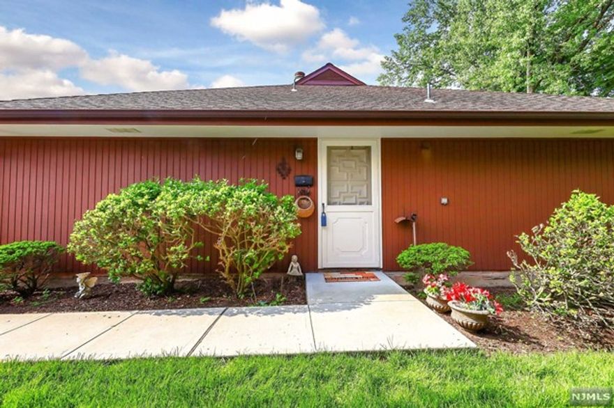 This unit has a wonderful location, backing up to wooded area. It is bright and sunny and features a wood burning FPL, as well as a completely floored Attic with Pull-Down Stairs. Tamaron Adult Community(55+) is conveniently located to transportation and shopping, yet in a quiet and serene country setting. It offers a Salt Water Pool, Tennis Courts, Bocce Court, Clubhouse, and Library.