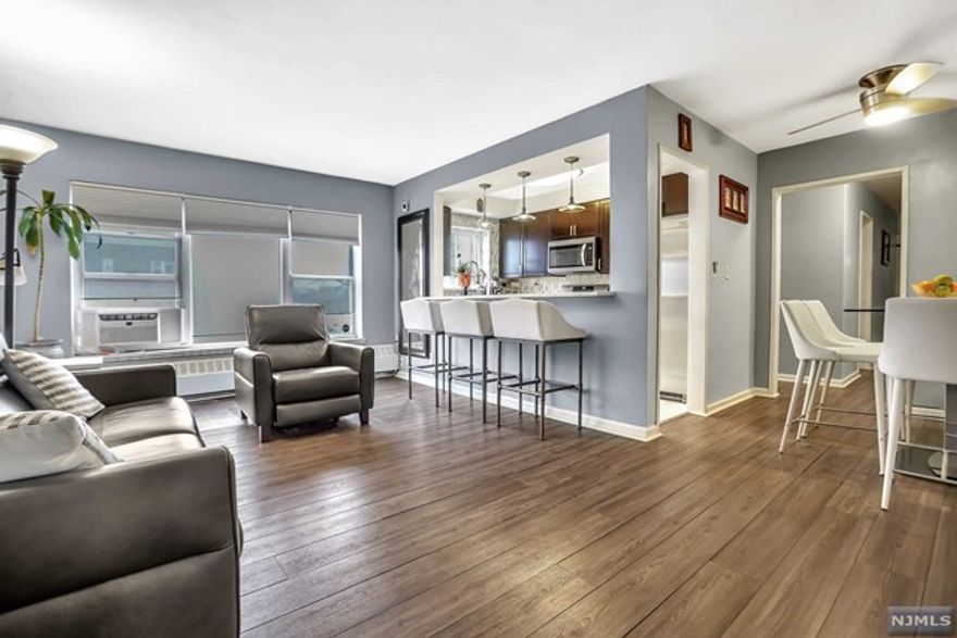 Welcome to 500 Union Ave, Unit 2C in Rutherford, NJ! This second-floor co op unit is a stylish haven with recent renovations, including a brand new kitchen adorned with quartz countertops and a fresh bathroom. With ample closet space, this home effortlessly combines form and function. Pet-friendly and offering assigned parking, this residence is perfect for those seeking a comfortable and convenient lifestyle. Located just a short distance from NYC, it's an ideal spot for urban commuters looking to embrace the charm of Rutherford. The HOA fee covers taxes, heat, and hot & cold water, providing a hassle-free living experience. Additional benefits include plenty of storage within a short walk of the building, bike storage, and a laundry room, enhancing your overall convenience. This desirable coop unit at 500 Union Ave is ready to welcome you home. Book your showing before is gone!