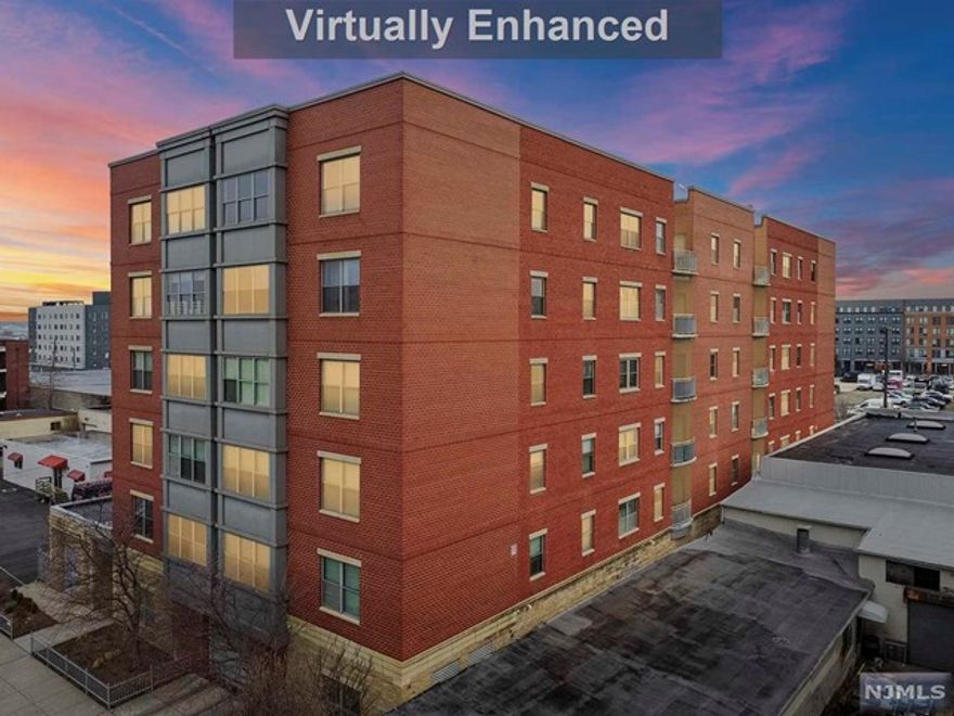 If you're looking for the convenience of a short commute to the city, but don't want the hustle and bustle of living in the city, this three-bedroom, two full bath apartment is just for you! This apartment is in the ideal location, has plenty of amenities and you even get the views! Once inside the apartment, you are greeted by a granite kitchen island that seats four and leads to the open living room. The three spacious bedrooms consist of the master bedroom which has an ensuite. The other two rooms are currently being used as a spare bedroom and the other as an office space, for anyone who occasionally works from home, or can be converted back to an additional bedroom. Best of all, the spare bedroom and office space both have partial view of the Freedom Tower. Amenities include a garage on the first level, where you have assigned parking spot, added security measures as there is a secure entrance, which requires a fob upon entry, community room, a fitness center