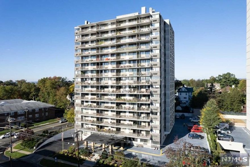 Welcome to The Blair House. This high rise condominium is located in the heart of Hackensack with easy access to everything. Set on the 12th floor this 1 bedroom, 1 bathroom is well maintained and nicely styled and features a full-size balcony with panoramic views of western Bergen County. Amenities include 24 hour concierge/security, indoor underground parking, shared washer and dryer on floor level, sauna and pool.Close proximity to Hackensack Univ Med Center and easy access to all major freeways. Don't miss out, this will not last.