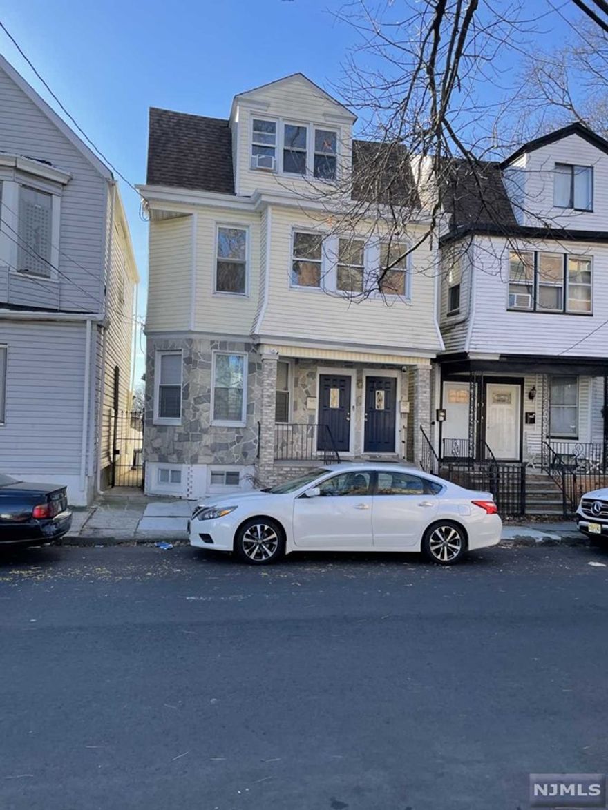 Spacious and bright, Freshly painted 3 bedroom apartment. The Master bedroom has a big closet and features French doors. There are two other bedrooms with closets. The hallway leads from the living room into the spacious eat in kitchen. Kitchen features newer stainless steel appliances. There is a fenced in yard with deck, which can be used with approval from the landlord. The home is located across the street from an elementary school and down the street from the garden-state parkway. Section 8 will be considered. Credit check and income verification required. 1st months rent, 1 month deposit and 1 month broker fee due at signing.