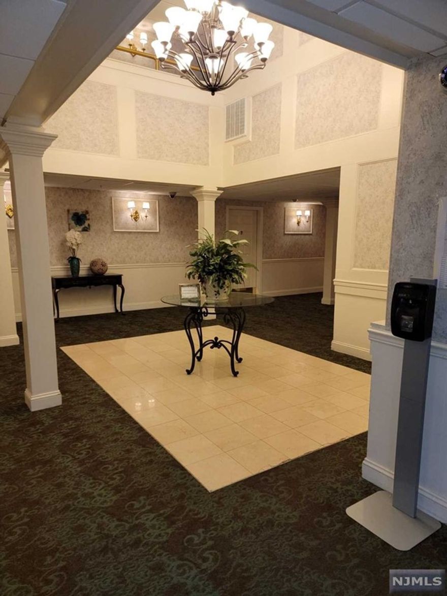 Available immediately, this freshly painted open and spacious unfurnished 2 bedroom, 2 bathroom corner unit is nestled in a gated community that includes 1 covered garage space and ample outside additional parking. The kitchen has extensive cabinetry and GE stainless appliances. The unit has a full size washer and dryer, hardwood floors throughout and spacious closets. Located close to HUMC, NYC bus and train station, shopping malls and convenient to major highways. Landlord responsible for water and tenant responsible for gas and electric. Tenant requirements: 1 Month Security, 1 Month Advance Rent, Background check and Owner Interview.