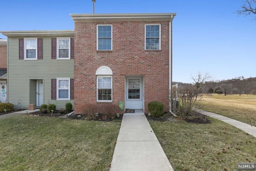 Welcome to Deer Run. This End-Unit Townhouse is bright, open & airy, and offers an incredible sunset view. First floor features a lovely updated kitchen with Brand New SS appliances, an open dining room/living room combo w/ sliders to a private patio. Second floor boasts a Huge Master Bedroom with walk-in closet. Laundry, and a Full Bath with tub/shower. Large windows throughout bring in plenty of natural light. Outside storage closet, 1 assigned parking space and lots of additional parking. Residents enjoy the 9-hole golf course, heated outdoor pool, tennis courts and clubhouse. Deer Run is Pet friendly & conveniently located. Minutes to NYC train, Route 80, Route 46 & Route 287. Truly a great community!