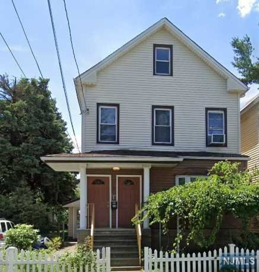 Completely renovated second and third floor apartment. Consists of 2 bedrooms plus a family room and office space. Brand new washer and dryer in unit and are included. Brand new kitchen appliances are all included. 2 parking spaces for the tenant. Use of yard. Heat and hot water are included. Window A/Cs are included.