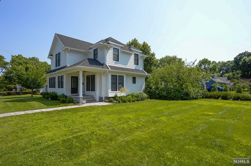 Welcome to luxury serene living home here in the heart of Wyckoff! Colonial home, all new construction on existing foundation. First floor features an open concept Living room Dinning room, Family room, Laundry Kitchen with granite counter and high-end including a 36' bartezani oven range, with a powder room. 2nd floor offers 3 bedrooms AND 2 full baths. Large 3 bedrooms, flooded with natural light. Master bedroom with a serene spa like bath with a separate shower stall. Finished basement, tile floors. Hardwood floors throughout the house. Detached 2 car garage and a 3 car parking space in the driveway. Beautiful finished stone paved patio with a sanctuary backyard to enjoy, fenced in for complete privacy. Top rated schooling system, Transportation to the city. Walking distance to the downtown area and many varieties of restaurants ! Tenant responsible for snow removal. Inquire about option to rent completely furnished.