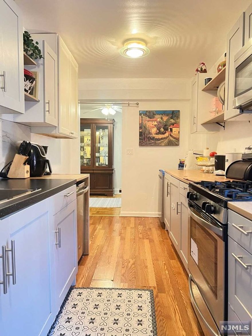 Large 1 BR top floor home in elevator co-op building. This very spacious 1 BR is nicely maintained and offers spacious rooms throughout along with ample storage space. The kitchen is nicely updated with a cozy work station overlooking the terrace. Your large living room offers plenty space for entertaining and dinning, while the entry foyer provides a warm welcome home. The building offers laundry in the basement and parking is avaible outdoors on a first come first serve basis; however, current owners have always relied on street parking as well with a parking permit from town. Sorry, this is not a pet-friendly building. Board approval and interview is required (3:1 ITD Ratio Required)