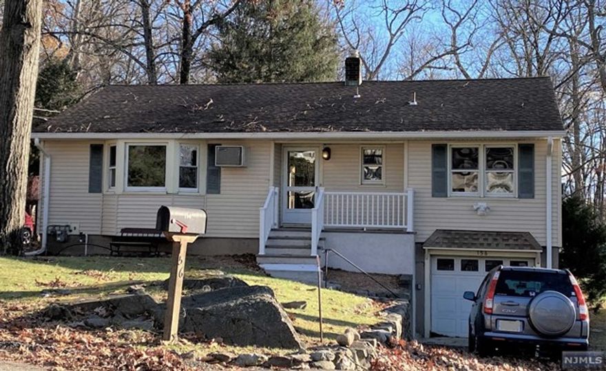 Welcome to this Beautiful 3 Br, 1 Bth Updated Ranch. Enter LR w/Bay Wdw, New Gas/FPL & HWd Flrs. New Kit.w/Qtz Ctrps, New SS Appls,Incl.Refrig,DW, Microwave & Dining Area w/SGD to New Deck & Lg.Yd. New Septic '13, Unfin.Bsmt w/Newer Washer/Dryer, Newer Gas Ht Sys.'13, & Hotwtr Htr.& Exit to Garage& yd. Tenant responsible for all Utils., snow removal, leaves & first $200 in repairs. Landlord will cut lawn. Credit Check & Interview. No Smoking & No Pets. Close to NY/NJ Trans. Ramapo Lake Rights. Great Schools.