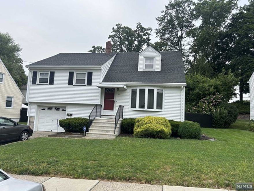 3 bedroom, 2 bath split level in move-in-condition with Central A/C! Convenient to the NYC train, town and Route 208, this is a beautiful street and an ideal location. All appliances provided by the owner. Great yard which is cared for by the owner.