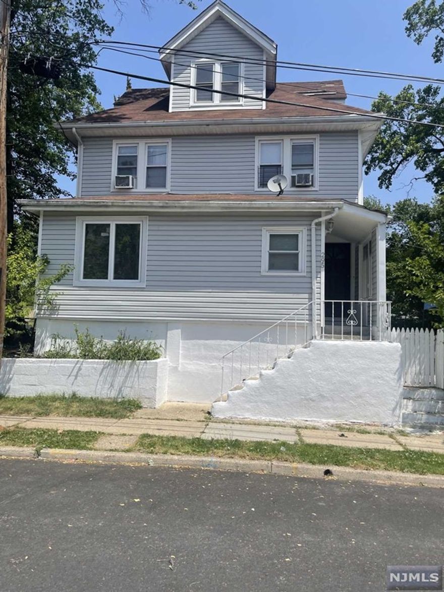 Come see this updated Second floor apartment in a very quiet neighborhood, featuring large living room, dining room updated kitchen, two good size bedrooms, full nice bath, washer and dryer in unit, on top floor there is another large room, close to transportation, route 80, 95 close by. No parking, but plenty of street parking can park overnight. No use of yard