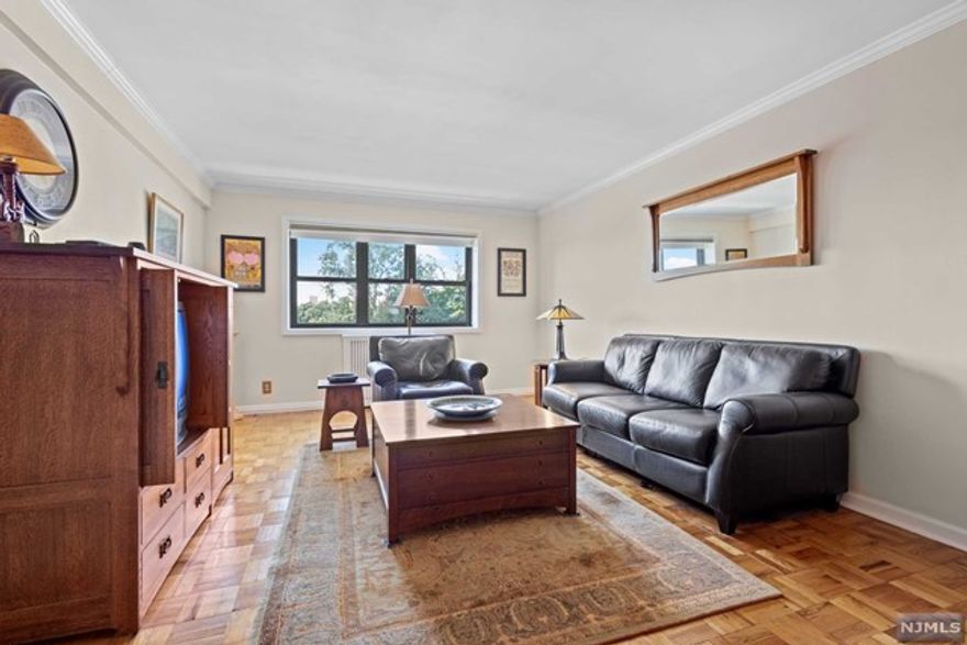 Welcome to this meticulously maintained 2-bedroom/ 1-bathroom condo featuring 1100 square feet in Hackensack. Well maintained building offering elevator, parking, laundry facility, community room, outside pool, bbq area, on-site super and storage units. Featuring hardwood floor throughout, updated bath and kitchen and assigned covered parking for convenience. Great location in a quiet street and close to the main avenues for shopping, dining and easy commuting. This condo offers the perfect combination of comfort and style. Don't miss it!