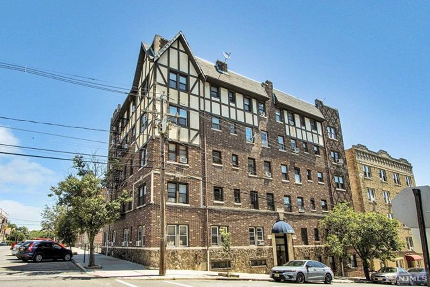 Beautiful 2 bedroom one bath condominium steps away from Blvd East! Elevator Building. Large living rm/dinning area. New refrigerator and dishwasher.One block away from Blvd East. Laundry in the building. Maintenance includes heat, water and hot water. Near park, schools, bus stops, shops and restaurants.