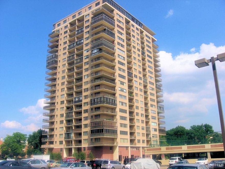 Low Floor, 2BR 2Bath/ High Rise Bldg.with a VIEW of Hudson River and NYC...Simply Beautiful, Just Totally RENOVATED, Condominium ....Prime Location of Edgewater..Huge Wrap Around Terrace...and Plenty of Sunlight....Tremendous Closet Space, open and Bright LR/DR. Spacious Outdoor Pool and Party/Play Area.2. PARKING spaces(One Inside and One Outside) Move in fees $750/$500 ...NYC Bus Out front, walk/ride to Edgewater Ferry and Beautiful Park next door with many activities. Minutes to GW Bridge and most Major NJ/NY Highways..Edgewater has a multitude of Shops, Markets, Restaurants, Cafes, and More.. Low TAXES and Best 2 BR Price....