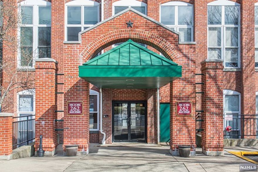 Discover your urban retreat in this spacious one-bedroom condo at The Mill in Little Falls! This space has an allure of architectural charm setting the tone for an inviting & chic atmosphere. The living/dining area, highlighted by a striking brick accent wall and high ceilings, floods with natural light from the brand new windows, creating an inviting and refreshing space. The kitchen boasts granite countertops and stainless steel appliances, perfect for culinary adventures. A luxuriously renovated bathroom features elegant tiles, ample storage, and a new washer/dryer, ensuring convenience and style. Benefit from a brand new HVAC system and hot water heater for year-round comfort. The Mill's prime location offers easy access to NJ Transit and the train station, a wealth of amenities: a pool, a new gym, stunning community club room, tennis courts, and a plaza deck with waterfall views. Embrace the blend of historical charm and modern amenities in this exceptional condo!