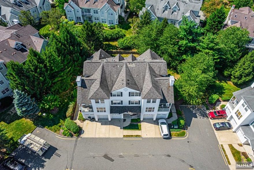 Located amid natural beauty for which Morris Township is known, yet close proximity to Morristown's historic & bustling downtown (The Green). This spectacular end unit, multi-level living is conveniently located just 1 mile from NYC Direct Train Station, buses & easy access to major highways. Desirable Chelsea floor plan, first floor entry on prime street in Rose Arbor. Open & bright layout, oversized windows with a Gas Fireplace, custom blinds, moldings, high ceilings and beautiful engineered wood flooring. Completely redone just a few years ago- renovations include updated baths, updated eat-in kitchen with new SS refrigerator, quartz countertops and slider to private, extensive patio. Powder room. Upstairs, a master bedroom with cathedral ceilings, full bath with soaking tub & stall shower, closet which includes a walk-in. Second generous sized bedroom with the second full bath & walk in closet. Pristine condition. Full, finished basement. Newer full size washer & dryer.