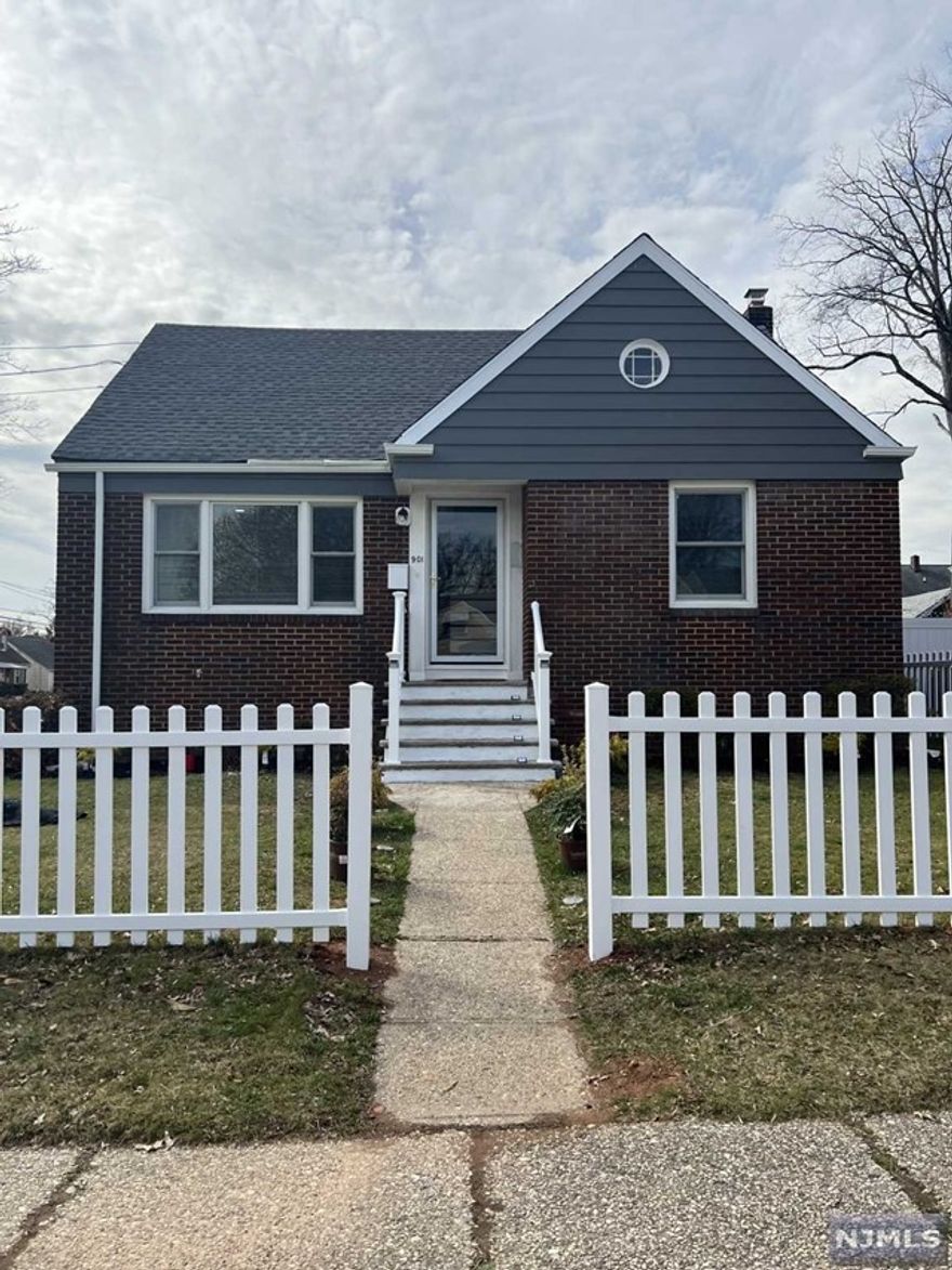 Entire house beautifully renovated including the first floor kitchen with granite countertop and stainless steel appliances. Large 2 bedrooms with double closets. Entire house with water proof floors. Second floor, 2 large bedrooms with walk-in closets, 1 large bathroom with tub. Basement has a very large family room with full bathroom, laundry room, and utility service. Large back yard with brand new fence all around. Close to transportation to NYC buses, train station (Linden Station), close to shopping center. Available today