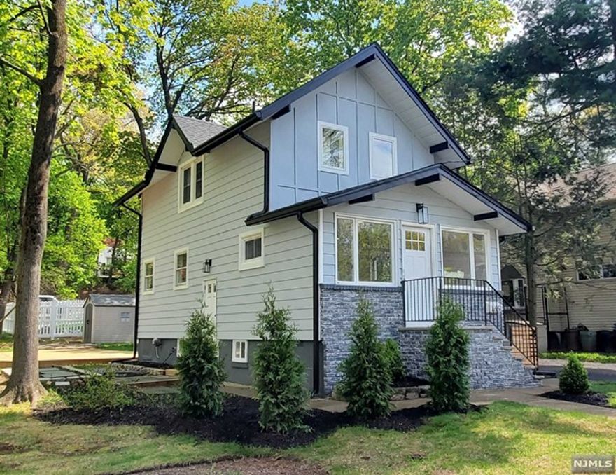 Renovated in 2023 this Haworth gem is a turn-key 3 BR, 2 full Bath charming Colonial with a bonus detached office/gym. Special features include new roof, floors, kitchen, baths, lower level, generator and detached office/gym with heat and a/c. This beautiful home is just steps to Haworth's top-rated K-8 school, town library and charming shops and restaurants. Short walk to NYC bus and Northern Valley High School. Short drive to world class restaurants and shopping and 11 miles to the GW Bridge. Haworth offers 2 private country clubs, reservoir nature trail, tennis and pickle ball courts, ice skating rink and beautiful parks and playgrounds.