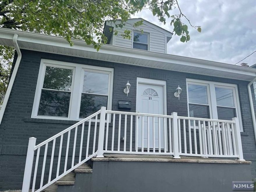 Newly renovated 2nd Floor 2 bedroom rental in 2 family home with large open living room with beautiful newer flooring. Updated kitchen with plenty of cabinets and stainless steel appliances. Laundry hook-ups IN UNIT. Great location - close to everything. One driveway parking space included. Move right in. Immediate Availability. NO PETS