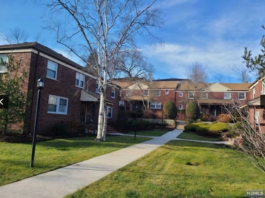 Beautifully maintained and updated 2nd floor unit located in quiet section of Plaza Gardens North. Ideal for NYC/NJ commuters, located just two blocks from GWB plaza or to NJ Bus stops. Refinished hardwood floors throughout with renovations include kitchen, bedroom, bathroom, LED lighting installed in kitchen, hallways, and living room, as well as under cabinet lighting. Rent fees include heat, hot water, maintenance (garbage, recycle, snow, landscaping, etc.) with deeded parking spot. Laundry and storage located in basement on the premises.close to shopping malls, parks, schools and restaurants.