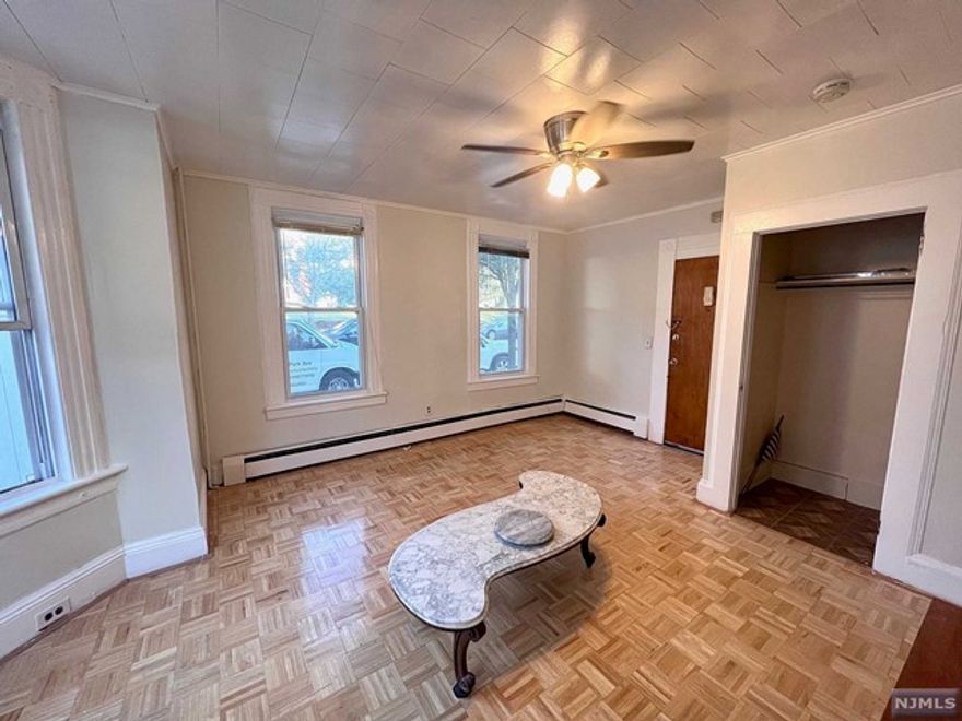 This apartment is a commuter's dream. Conveniently located on Park Avenue, only one block away from the Rutherford Train Station, steps from multiple bus stops, restaurants, shops, schools, post office etc. No need to have a car with its great location. Adorable 1 bedroom with full bath, eat-in kitchen, living room, and on street parking. No access to back yard. Small pets considered with $500 security deposit. Credit and background check are required along with an interview and proof of income. Recently renovated and ready to occupy.