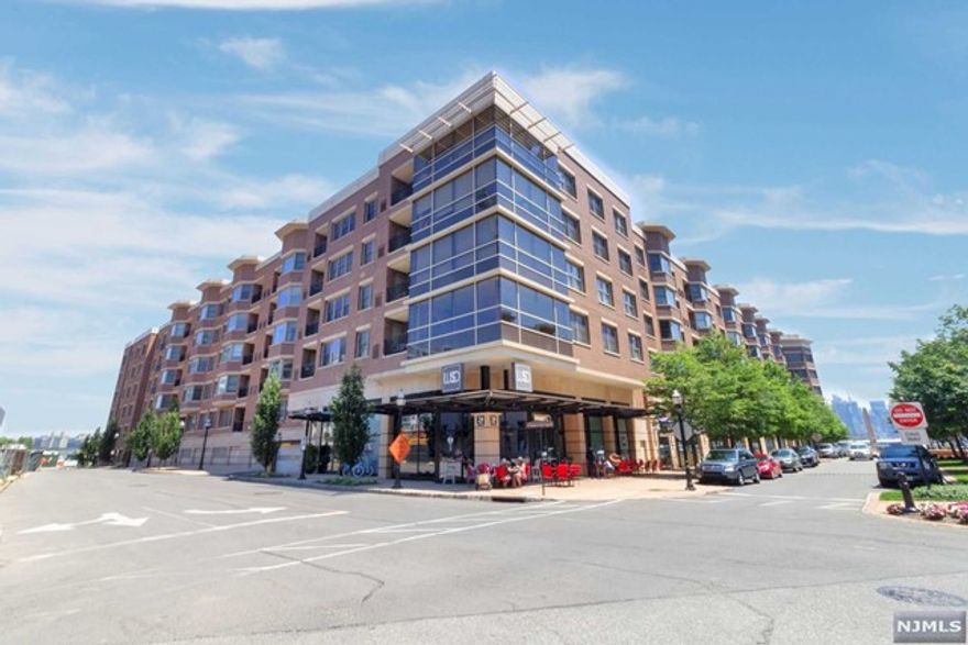 WORLD CLASS, PRIVATE COMMUNITY, LOCATED ON THE BANKS OF THE GLORIOUS HUDSON RIVER AND MANHATTAN SKYLINE. RARE 3 BEDROOM CONDO WITH BALCONY, EXTRA BONUS ROOM CAN BE COMPUTER ROOM. BEAUTIFUL VIEWS OF HUDSON RIVER AND UPPER MANHATTAN. THE FINEST AMENITIES SUCH AS HEALTH CLUB, PARTY ROOM, POOL AND MUCH MORE. CONVENIENTLY WALKING DISTANCE TO STORES AND FINEST SHOPS.LIGHT RAIL AND FERRY WITH MINUTES. ONE OF THE BIGEST UNIT APPROX 1614 SQ FT. OF LIVING SPACE. MUST SEE.