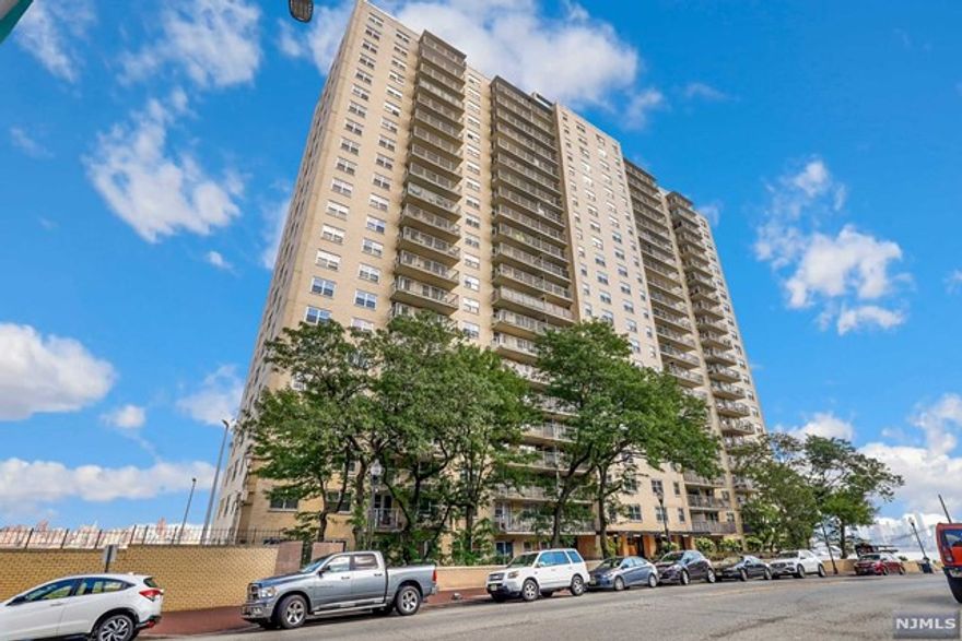 The next phase of your fabulous life begins in this amazing high floor 1-bedroom 1-bath co-op with bonus flex room!! Experience the Versailles lifestyle; you'll love this luxury high rise building on Boulevard East with beautiful sunset views from your balcony and panoramic NYC River views from the private patio! You'll enjoy an abundance of amenities all included in your 50-50% tax deductible monthly maintenance fee: taxes, electric, heat, hot water, central air, 24 hour concierge service, and pool. Pet friendly. Seamless NYC commute; minutes into Manhattan with transportation at your door on Boulevard East. Don't miss this opportunity, subject to board approval.