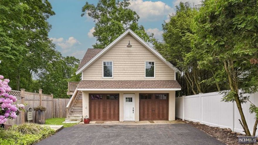 Adorable recently renovated apartment is perfect for commuting to NYC or working nearby. Sits back from the road. Bus pick up on Street and park and ride minutes away. One garage can be rented for $100 extra a month. No pets and no smoking. Lease Application, NTN and meet and greet with landlord who lives in the house required.