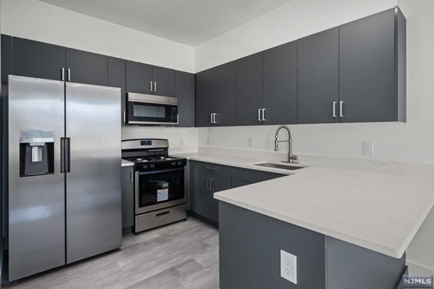 NO BROKER FEE! NO ADMIN FEE! NO ONE-TIME PET FEE! *NET-EFFECTIVE PRICING (1 month free on a 14 month lease)* for qualifying applicants! 'The Steven' is a brand new boutique rental building in the heart of Bayonne. A 24 unit luxury collection of 1 & 2 bedroom layouts, w. XL square footage & modern finishes. All units feature open-concept layouts. Gourmet kitchens w. quartz countertops and SS appliances. All units have plenty of closet space & oversized bathrooms. Laundry IN-UNIT for your convenience. ALL 1 BEDROOM units feature BONUS DENS. Select units offer Juliet Balconies. Amazing 4,000 sq ft Rooftop Terrace. GYM in the building. Butterfly Virtual Doorman System. Package Delivery System. EASY ACCESS TO NYC, JC, & Newark! Credit Check & Proof of Income Required. Extra storage space available for rent. Garage parking available for additional fee. Pets approved on case by case basis. Pictures / Floorpans may be of similar units in building