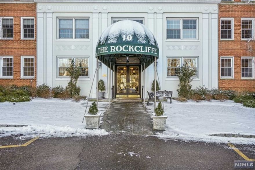 Single-floor living at its best! Welcome to this 2200 sq ft, 3 BR, 3 Bath elegant, pre-war Georgian with high ceilings, beautiful architectural details & parquet floors. Manhattan-style CO-OP set on 4.75 acres of park-like grounds close to desirable downtown with restaurants,theatre, & shopping. Welcoming foyer flows effortlessly to sun-drenched, spacious LR & oversized FDR perfect for entertaining. DR is next to EIK with new dishwasher leading to home office with new stackable washer/dryer & FB. Primary BR features ensuite bath & 2 closets. 2 additional BRs & another FB complete the unit. The Rockcliffe offers a welcoming lobby with newly renovated green spaces & lovely patio. Monthly maintenance is $2980.70-37% tax deductible with 920 shares. Maintenance fee includes property taxes, interest on underlying mtg, 24-hour door person, on-site super, heat, hot water, sewer, year-round building & grounds maintenance. Building allows 2 cats max, prescribed therapeutic/med/support dog.