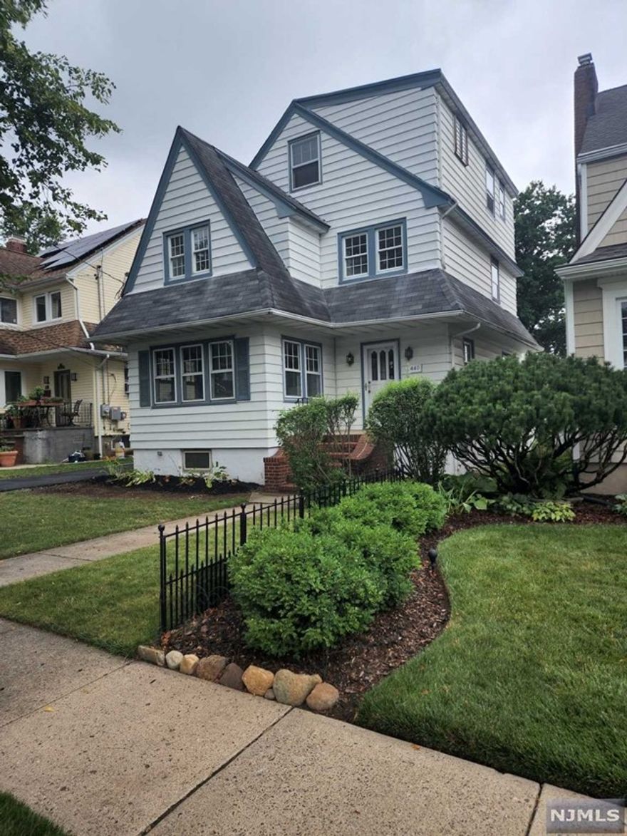 This charming colonial is located on a lovely street. Good size living room w/fireplace, den, granite kitchen with breakfast area. Second floor features 2 Bedrooms, Full Bath and Office/study. Walk up attic features two Bedrooms and a full bath. Full finished Basement with half bath and Laundry - W/D As is. 1 space available in 2 Car Detached Garage. Tenant responsible for Utilities, Landscaping and Snow removal. NYC Transportation one block away. Close to Parks, Shops, Schools, Houses of Worship and Major Highways. *Photos are from previous listing.