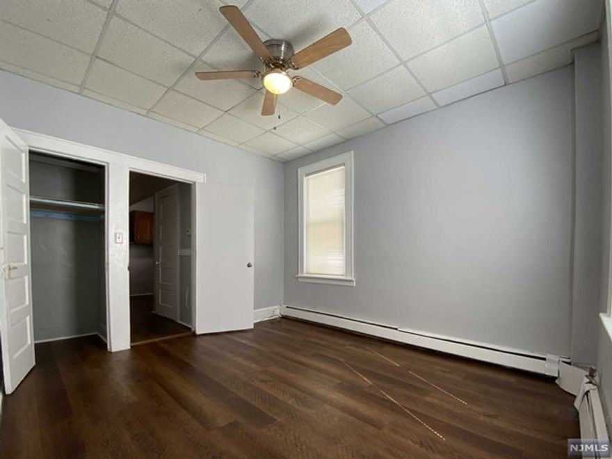 Newly renovated 1st floor apartment in multi-family house in Belleville. This unit features 3 bedrooms & 1 full bath, modern eat-in kitchen and living room. Ample closet and plenty of storage space. Walking distance to NYC train station and bus stop, school, shopping center and park. Minutes to major highways. One off-street parking is included. Tenant pays all utilities except cold water. Pets are negotiable. Credit check, income verification and interview a must.