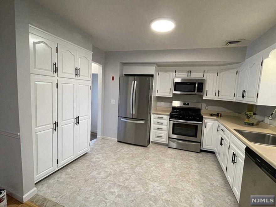 Immaculately maintained ranch home in the highly desirable neighborhood of Cresskill. 3BD 2.5BTH, beautiful gleaing hardwood flooring throughout. Upon entry a large window that brightens and warms the living room throughout the day. The kitchen holds a bountiful amount of wood cabinetry to fit all of your cooking needs, stainless steel appliances with open access to the dining room. All three bedroom are comfortably sized with closets to accommodate bedroom furniture or desk space. The generously sized fully finished basement offers additional entertaining/living space complete with wide plank flooring, exposed brick, and double windows with plenty of sunlight. The basement has a walk out patio that can accommodate a BBQ grill & outdoor furniture, and a side room which includes a sink for additional needs. The home has one attached garage with 2nd refrigerator. This welcoming home is located close to Cresskill and Closter town center. Landscaping by the LL Snow removal by Tenant