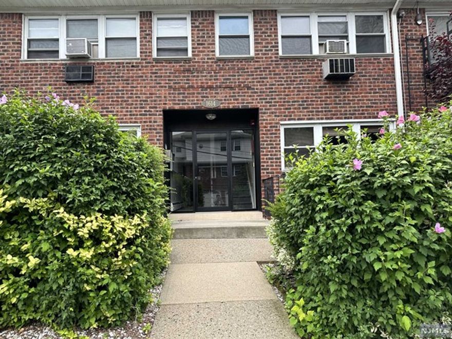 LOCATION!!! VERY DESIRABLE RESIDENCE IN EXCELLENT COMPLEX! QUIET DEAD END STREET. 1 Bedroom, 1 bathroom Condo conveniently locaated close to the NY bus stops & Fort Lee Shops and Restaurants. Includes personal storage bin, 1 assigned parking space or Carport for an additional fee. Laundry room in 1624 basement. HOA fee includes heat, gas, hot and cold water. Owner only responsible for Electricity and Internet.