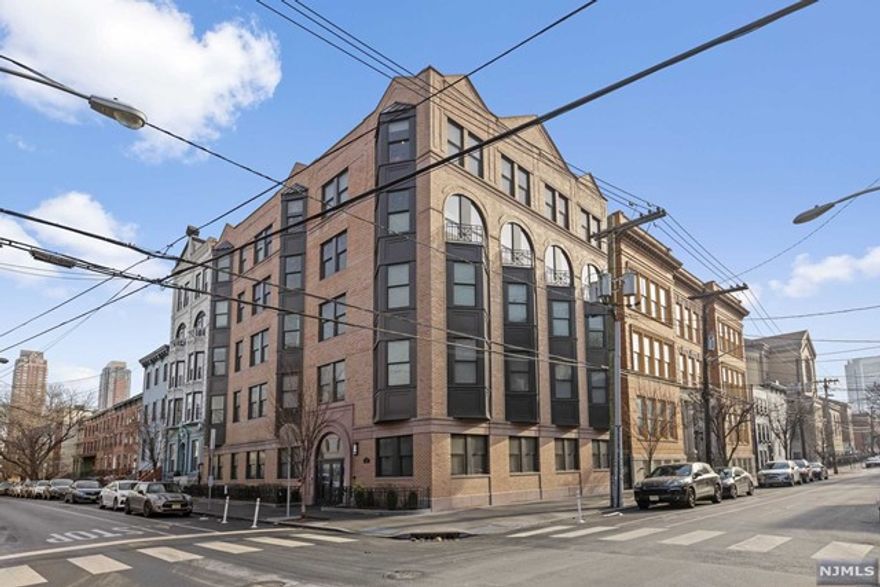 In Erie Flats is a Beautiful 1 Bed Condo available for rent! The kitchen is equipped with Bosch stainless steel appliances, quartz countertops and custom backsplash. The large bedroom features a large walk-in-closet with custom built-ins. Recessed lights, exposed bricks, full-sized washer/dryer in-unit and central heat/AC rounds out your beautiful new home. Conveniently located minutes from the Grove PATH, Newark Ave Pedestrian Plaza, restaurants, shops and nightlife.