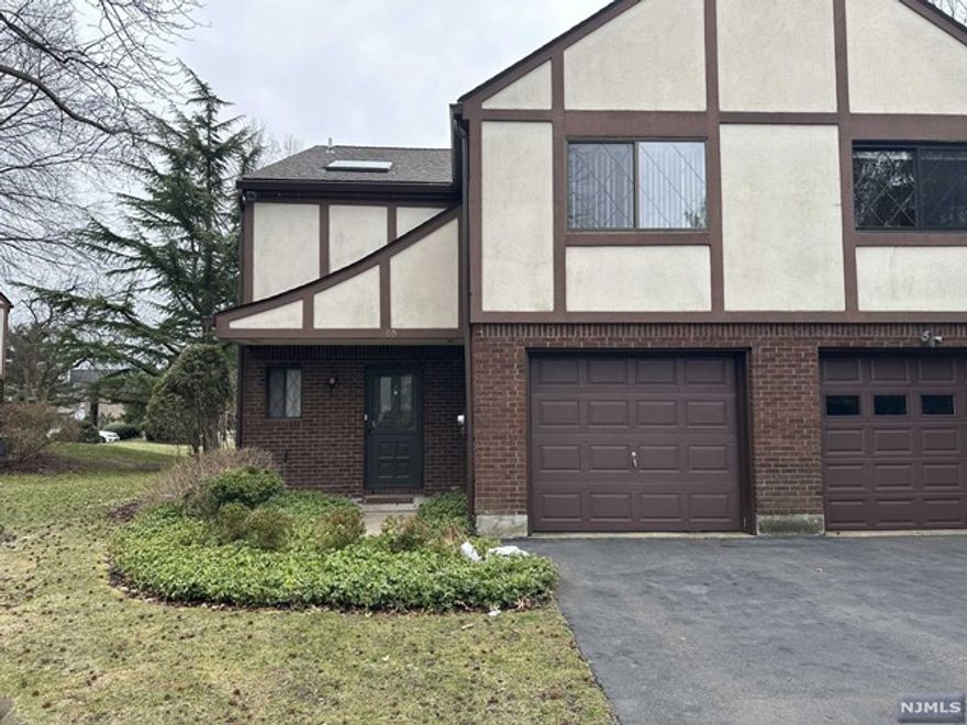 Welcome to 60 Linwood Ave. in Cresskill! This end unit 2 bedroom 1 1/2 bath townhouse offers 1824 sqft of living space in 2 levels. 1st floor offers bright entry foyer, hardwood floors, powder room, living room w/fireplace, dining room, eat in kitchen w/stainless steel appliances, walk out to patio and attached garage. On 2nd floor, it offers oversize primary bedroom, large 2nd bedroom, full bath and washer & dryer. Short distance to school, parks and NYC bus stop. Renters are responsible 1 1/2 month security, first month rent, 1 month realtor fee. Proof of income, credit check, interview, and renters insurance are required.