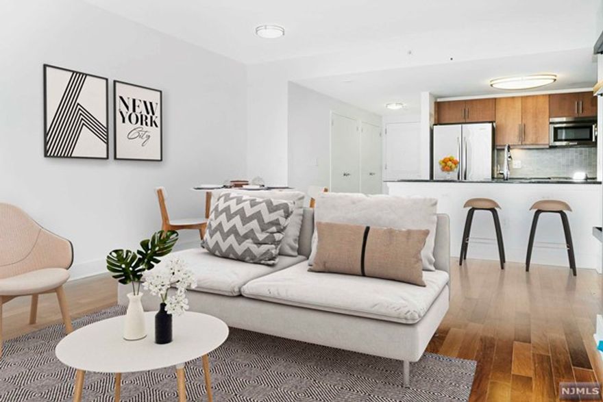 Welcome to the beautiful 88 Morgan St Unit 1401. With amazing views, spectacular amenities, this is the perfect place to call home. This unit features 1 large bedroom with ample closet space. With beautiful natural light, there's a beautiful layout throughout. This unit also boasts one of the larger bathroom layouts in this building and a spacious kitchen with high end appliances. 1401 is right next to the elevator's giving easy accessibility and comfort with a coat closet and extra storage in the foyer area. You cannot miss out on making this your temporary home!