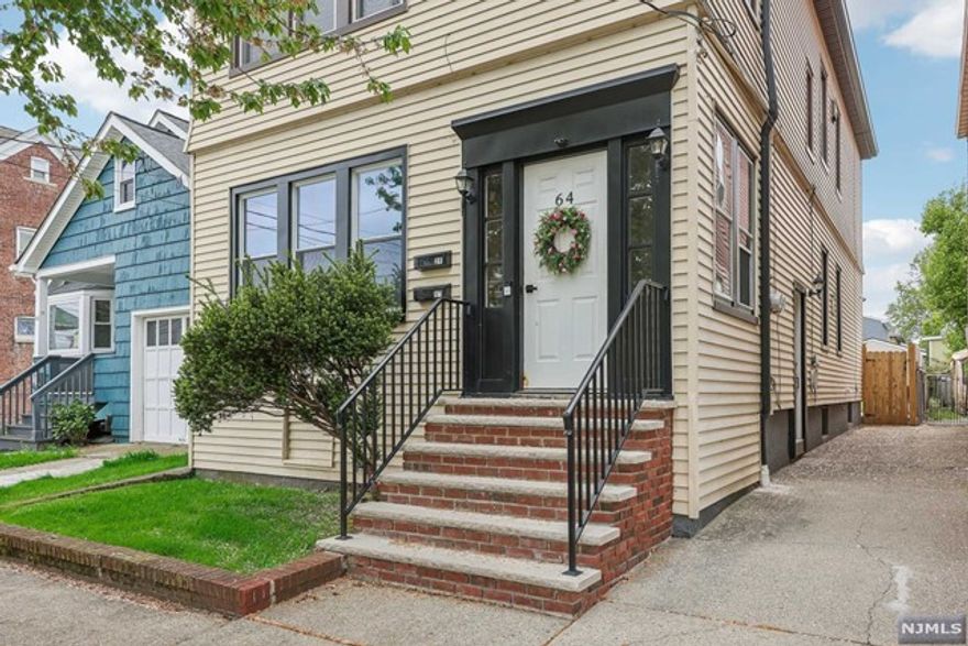 WELCOME to this 2nd Floor Sun-Filled Totally Renovated Apartment Centrally Located to Everything! Kitchen includes all new appliances. Very Spacious Living Room & Dining Room. Two Generous Bedrooms and Full Bath w/walk-in Shower. You will find CENTRAL AIR & Hardwood Floors throughout the apartment. Close to Public Transportation, Easy Commute to NYC, Shops, Schools, Worship and Parks.>>>WATER & MAINTENANCE INCLUDED>>PLEASE-NO Pets & NO Smoking.