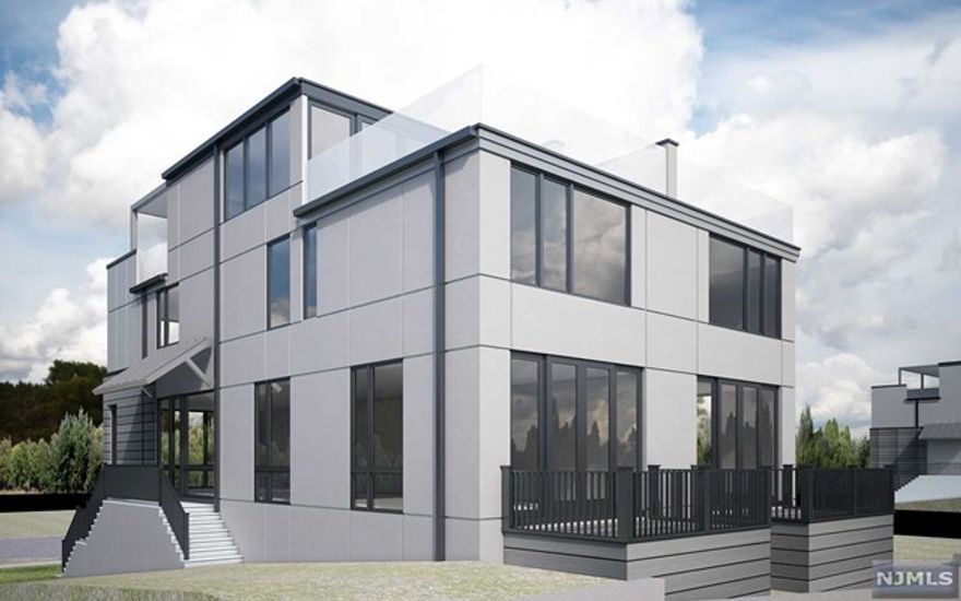 World-class living awaits you in this stunning 3 Bedrooms luxury townhouse located in the premier waterfront community of Edgewater. Perched on the cliff along the banks of the Hudson River this sun drenched home stretches across 3,200 SqFt and features only the finest finishes. Exquisite attention to the details, 9 foot high ceilings, custom 8 foot tall doors throughout, hardwood floors. Modern Kitchen with 11 foot Island, professional grade appliances and ample amount of cabinet space. Living room with custom built-in and a fireplace. Sizable primary bedroom suite with an impressive spa-like bathroom. Enjoy indoor/outdoor living at the luxury of your top floor, where the entertainment room and south facing rooftop deck with stunning unobstructed views of NYC, interconnected by a remarkable extra wide sliding door. Private elevator with access to every floor. Ideally located with a ferry terminal just steps away, Whole Foods and Trader's Joe, coffee shops and restaurants nearby.