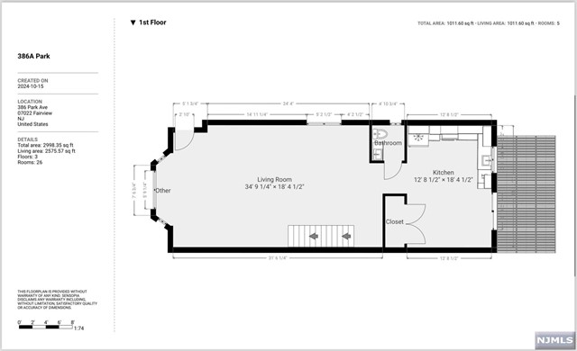 Main image without alt text