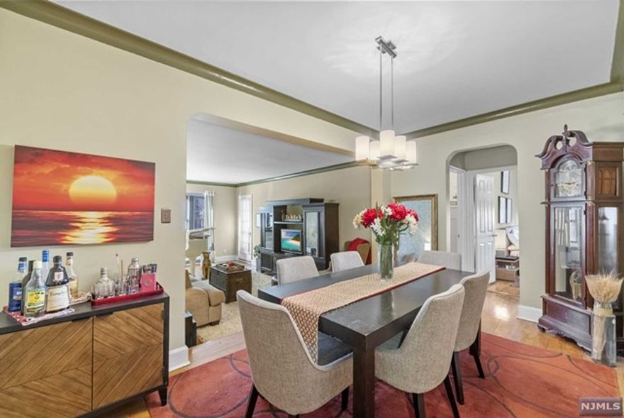 A COMMUTER'S DREAM! Beautifully designed 2 bedroom, 2 bathroom condo filled with character and charm. Located in the desirable city of Hackensack. Less than a 15 min drive to NYC. Gorgeous remodeled bathrooms. The two bedrooms are located on opposite sides of the condo, providing a blend of privacy and quietness if desired. The eat-in-kitchen has a unique backsplash that adds a pop of color and texture to the room. The appliances are all modern, stainless steel and they seamlessly blend into the overall aesthetic of the condo. Private balcony. Smart card/Mobile App operated laundry machines on site. Walking distance to Hackensack Meridian HUMC, shopping center, bus transportation to NYC, and easy access to Routes 4, 17, 46, & 80. HOA includes heat, water, hot water. Parking as available. $60/outdoor or $100/garage. $200 one time move-in fee. Every aspect of this condo has been designed to create a welcoming and inviting atmosphere. DO NOT MISS the opportunity to own this home!