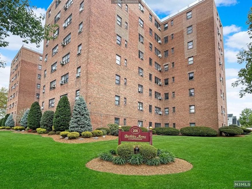 Amazing opportunity to make this Condo in Berkely Arms Complex yours! Featuring 2 Bedrooms, 1 Parking Space and Conveniently located near NJ Transit. Amenities include a pool and BBQ area. Bring your vision and see the endless possibilities.