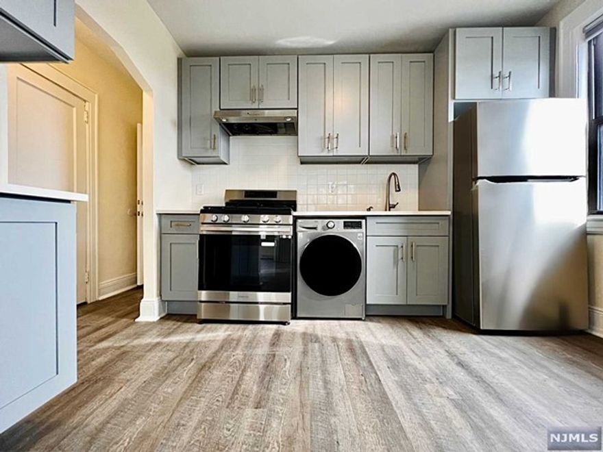 Renovated 2 Bedroom Apartment. This unit includes Washer and Dryer in the Unit. Full access to the Backyard. 1 Dedicated Parking Space for a additional fee. Walking distance to NYC Bus. Close to all Mayor Highways: Route 80, Route 46, NJ Turnpike. Available Immediately_ Move in Ready! See you soon!.