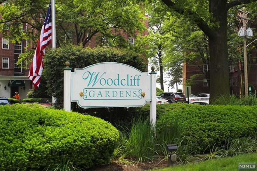 Move In Ready Spacious One Bedroom Apartment on Boulevard East at Pet Friendly Woodcliff Gardens! Entry Hall with Closet, Freshly Painted, White Kitchen Cabinets, Updated Appliances, Hardwood Floors, Renovated White Bath, Closets throughout Unit! Hardwood Floors at this F Line, 4th Floor inexpensively priced Unit! Views of James J Braddock County Park & Lake! Transportation & County Park at Your Doorstep on Prestigious Boulevard East!