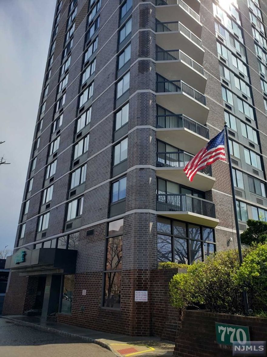 Renovated Spacious 1 bedroom, 1.5 bath( 1,037 sq ft ) with Balcony on 23rd Floor with Stunning Panoramic Views of GW Bridge and Hudson River! Renovated Kitchen and Baths, All New Stainless Steel Appliances, Hardwood Floors Throughout, Bedroom with Full Bath and Walk-in Closet, Half Bath, Den/Office Area, Lots of Closet Spaces. Building Amenities includes: 24 Hour Concierge/Security, Outdoor Pool, Gym, Sauna, Lounge, Community Room and Luxurious Lobby with Koi Pond and Gardens. Maintenance Includes: All Utilities, Hot Water, Cable/Internet, One Indoor Parking Space #131, Storage Space #166. Conveniently Located, Easy Commute to NY, Shopping and Restaurants. Pet Friendly Building.