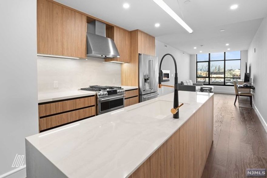 Located less than 1-mile from fabulous waterfront dining, this 1BR/1BA residence affords an unrivaled lifestyle with coveted community amenities, such as a stunning lobby, relaxing spa (dry sauna, steam sauna, salt lounge) fitness center, business center w/Wi-Fi, multipurpose room, party room, and BBQ area. Styled for contemporary appeal, the home mesmerizes with wood floors, recessed lighting, oversized windows, living room w/gas wall fireplace, and an open concept chef's kitchen featuring stainless-steel appliances, European-inspired cabinetry, gas range, and a center island. Perfect for tranquility, the spacious bedroom impresses with a deep custom closet, while the spa-like bathroom dazzles with a gorgeous shower, floating storage vanity, and chic lighting. Additional features: 1 indoor parking space, washer & dryer in-unit, bike rack, and so much more! Credit/income verification req'd. Due at signing: 1mo rent, 1.5 mo sec. dep. & 1mo broker fee.